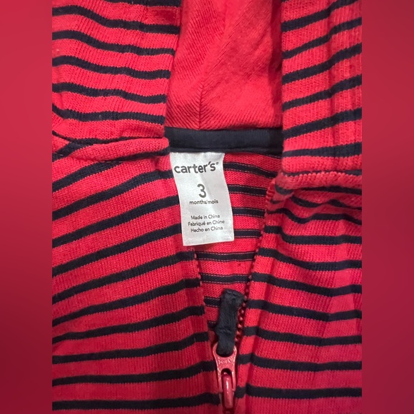 Carters Lightweight Red Jacket for your little one - Picture 2 of 4